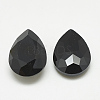 Pointed Back Glass Rhinestone Cabochons RGLA-T081-18x25mm-02-2