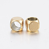 Ion Plating(IP) 304 Stainless Steel Beads X-STAS-F135-07G-2x2mm-2
