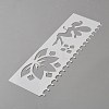 Plastic Drawing Stencil DIY-WH20001-12A-2
