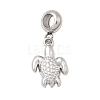 304 Stainless Steel Sea Animal European Dangle Charms LS-STAS-D153-04A-P-1