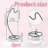 Iron Ornament Display Stands ODIS-WH0025-228C-EB-2