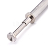 Stainless Steel 4 Prongs Rhinestones Claw Tweezers TOOL-L010-006-3