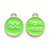 Alloy Enamel Pendants LS-X-ENAM-S124-01A-06J-1