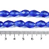 Transparent Glass Beads Strands X-EGLA-N013-T10mm-D11-4