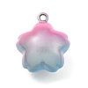 Brass Bell Pendants KK-B086-02D-1