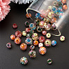 Handmade Gold Sand Lampwork Beads LAMP-CD0001-06-13