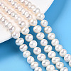 Natural Cultured Freshwater Pearl Beads Strands PEAR-N016-07B-1