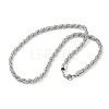 6MM 304 Stainless Steel Rope Chain Necklaces SA-CBA2696-04P-4