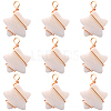30Pcs Natural Freshwater Shell Pendants FIND-BBC0002-65-1