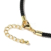 Nylon Milan Cord Necklace Making MAK-M028-01G-16-3