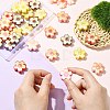 30Pcs Opaque Acrylic Beads MACR-CJ0002-19-5