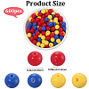 Opaque Acrylic Beads SACR-PA0001-04B-02-2