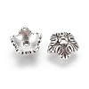 Tibetan Style Bead Caps X-TIBEB-A24621-AS-LF-2