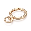Alloy Swivel Clasps X-KEYC-H109-01G-2
