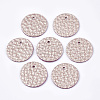 Eco-Friendly Cowhide Pendants FIND-S301-04A-04-1