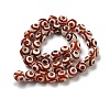Tibetan Style dZi Beads Strands G-P526-D08-02-3