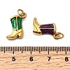 304 Stainless Steel Enamel Pendants STAS-B097-26G-01-3