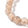 Handmade Gold Sand Lampwork Beads LAMP-Z009-01J-4
