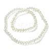 Electroplate Transparent Glass Beads Strands EGLA-A034-T2mm-T16-3