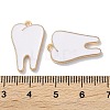 Alloy Enamel Pendants ENAM-O001-11F-G-3
