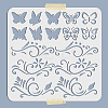 PET Hollow Out Drawing Painting Stencils DIY-WH0402-040-2