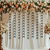 Bowknot Polyester Hanging Streamer DIY-WH0349-504B-5