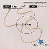 Vintage Ocean 304 Stainless Steel Enamel Starfish Pendant Necklaces for Women FT5866-6