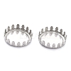Non-Tarnish 304 Stainless Steel Cabochon Settings STAS-Y001-06A-P-2