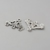 100Pcs Tibetan Style Alloy Chandelier Component Links FIND-WH0431-31G-2