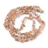 Natural Sunstone Beads Strands G-G0003-B11-3