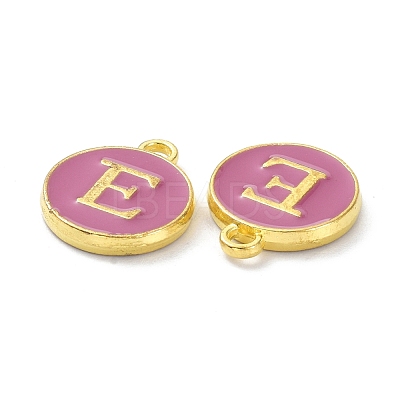 Golden Plated Alloy Enamel Charms ENAM-XCP0001-13E-1
