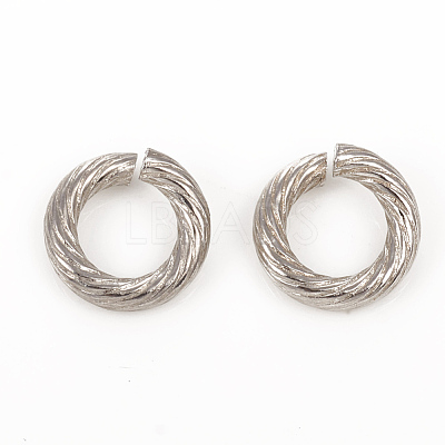 Tarnish Resistant 304 Stainless Steel Open Jump Rings X-STAS-G224-23P-05-1