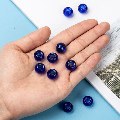 Glass European Beads GDA006-001-1