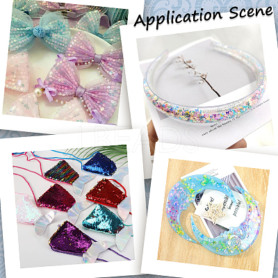100G Plastic Sequins Beads PVC-CP0001-01B-1