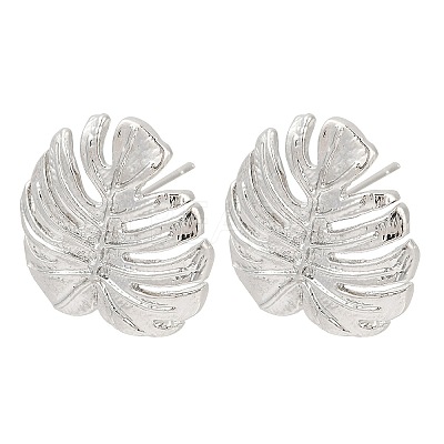 Brass Stud Earring Findings LS-KK-Z099-04P-03-1