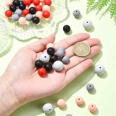 Silicone Beads SIL-YW0001-40B-1