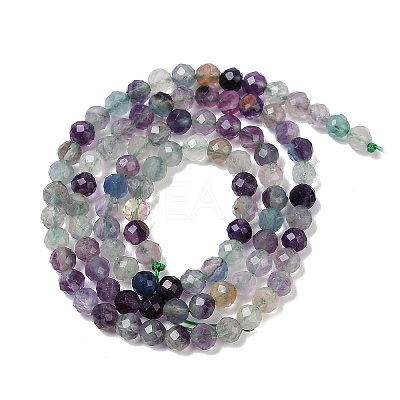 Natural Fluorite Beads Strands X-G-A252-A01-01-1