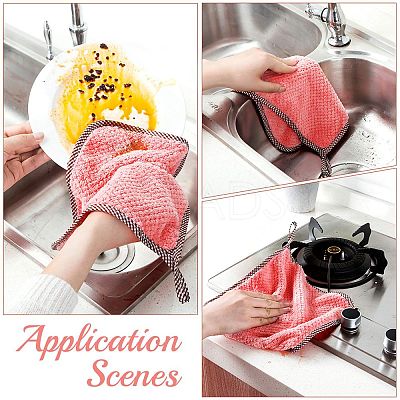 Superfine Fiber Hangable Cleaning Cloth AJEW-WH20033-059C-1