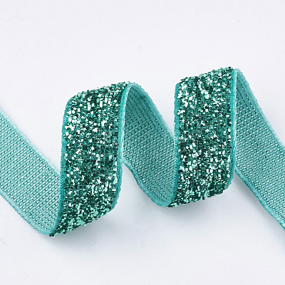 Glitter Sparkle Ribbon SRIB-T002-01B-25-1