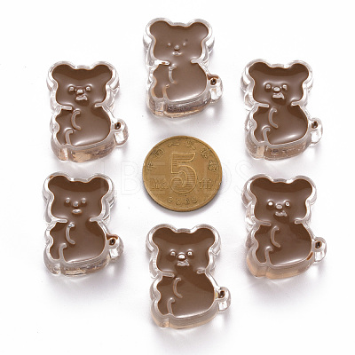 Transparent Acrylic Beads X-MACR-S374-07A-01-1