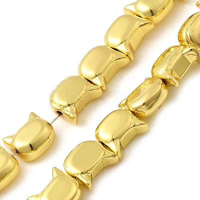 Electroplate Glass Beads Strands EGLA-F166-11G-1