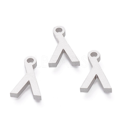 Tarnish Resistant 304 Stainless Steel Pendants STAS-A045-16P-1