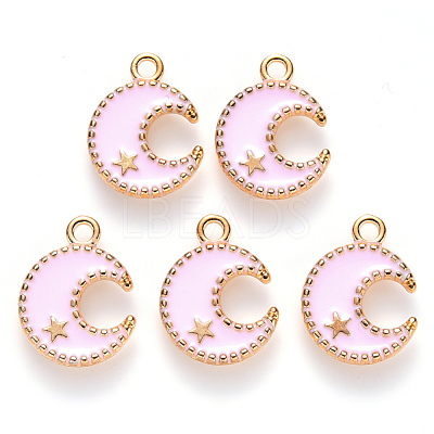 Alloy Enamel Pendants ENAM-S121-063A-1