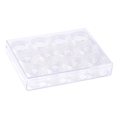 Plastic Bead Storage Containers X-C089Y-1