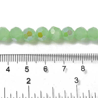 Imitation Jade Glass Beads Strands EGLA-A035-J8mm-L01-1