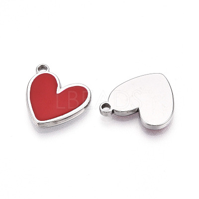304 Stainless Steel Pendants X-STAS-N108-17P-1