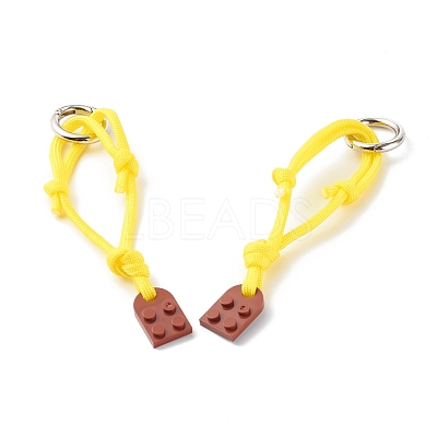 Polyester & Spandex Cord Bracelet Sets BJEW-JB06367-06-1
