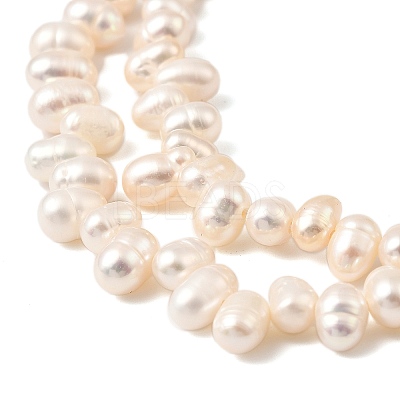 Natural Cultured Freshwater Pearl Beads Strands PEAR-I007-04C-01A-1