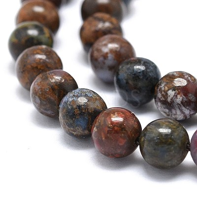 Natural Pietersite Beads Strands G-O201A-14A-1