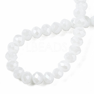Electroplate Glass Beads Strands LS-EGLA-A034-P8mm-A21-1